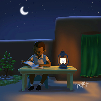 Lapprenti A La Lampe